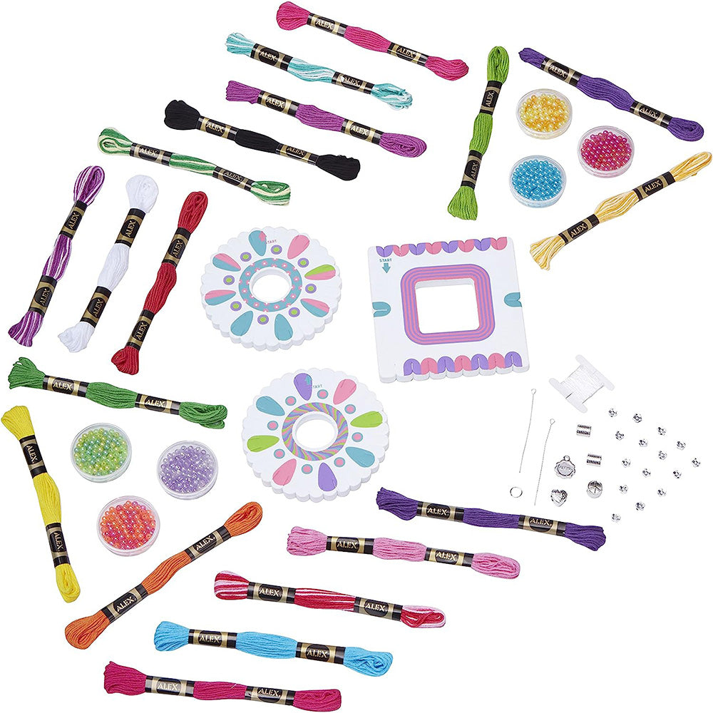 Toy bracelet making kit