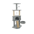 Cat climbing frame-grey