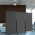 Mobile room divider 260x180cm, gray